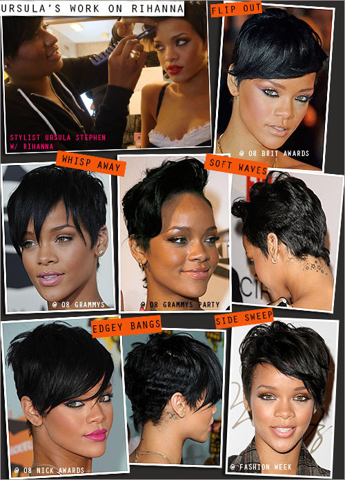 Celebrity Wallpaper: Rihanna Short Haircut Styles Photo Gallery